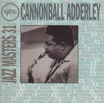 Cannonball Adderley : Verve Jazz Masters 31 (CD, Comp)