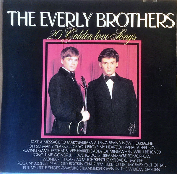 Everly Brothers : 20 Golden Love Songs (CD, Comp)