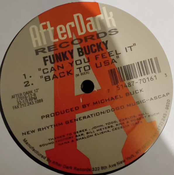 Funky Bucky : Up & Down (12")
