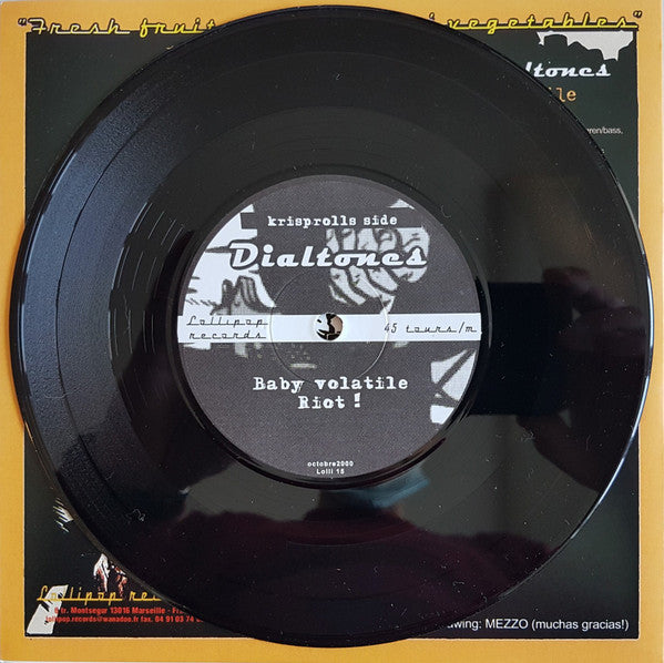 Gasolheads / The Dialtones : Fresh Fruit For Rockin' Vegetables (7", EP)