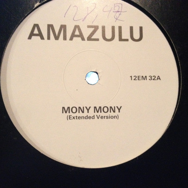 Amazulu : Mony Mony (12", Advance, Single)