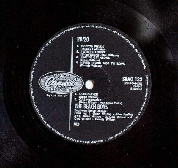 The Beach Boys : 20/20 (LP, Album)