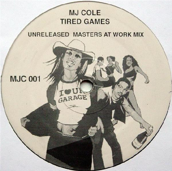 MJ Cole : Tired Games (Unreleased Masters At Work Mixes) (12", Unofficial)