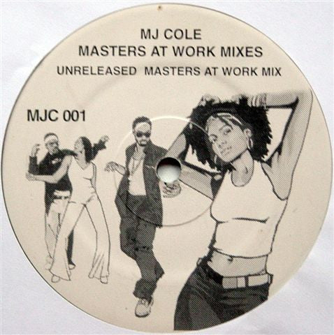 MJ Cole : Tired Games (Unreleased Masters At Work Mixes) (12", Unofficial)
