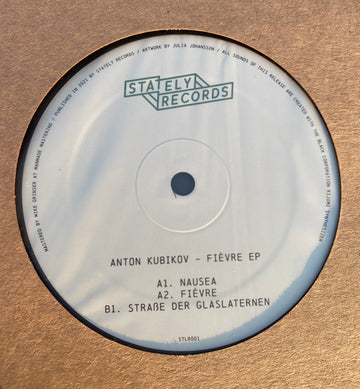 Anton Kubikov : Fièvre EP (12", EP)