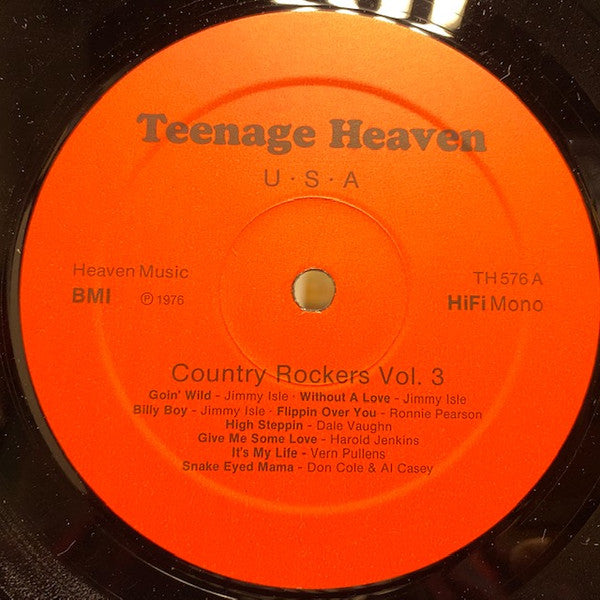 Various : Country Rockers Vol. 3 - Goin' Wild (LP, Comp)