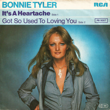 Bonnie Tyler : It's A Heartache (7", Single)