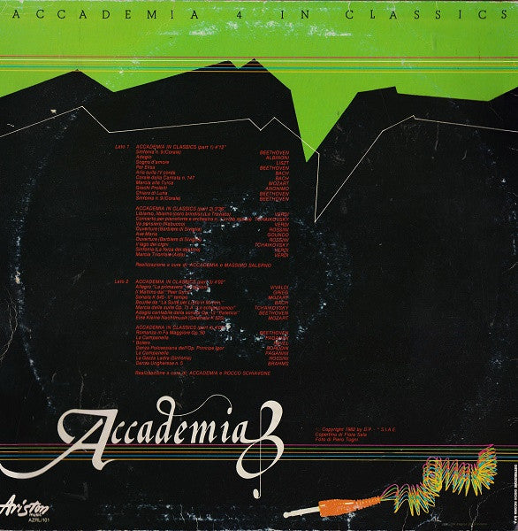 Accademia : Accademia 4 In Classics (LP, MiniAlbum)