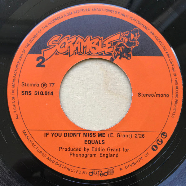 The Equals : Funky Like A Train (7")