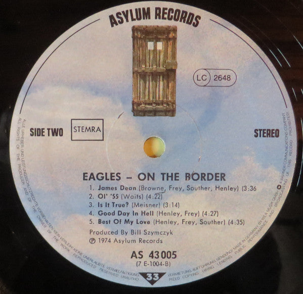 Eagles : On The Border (LP, Album, RE)