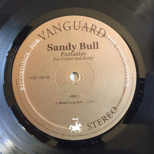 Sandy Bull : Fantasias For Guitar And Banjo (LP, Album, RE)