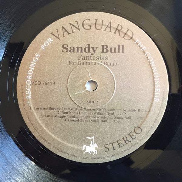 Sandy Bull : Fantasias For Guitar And Banjo (LP, Album, RE)