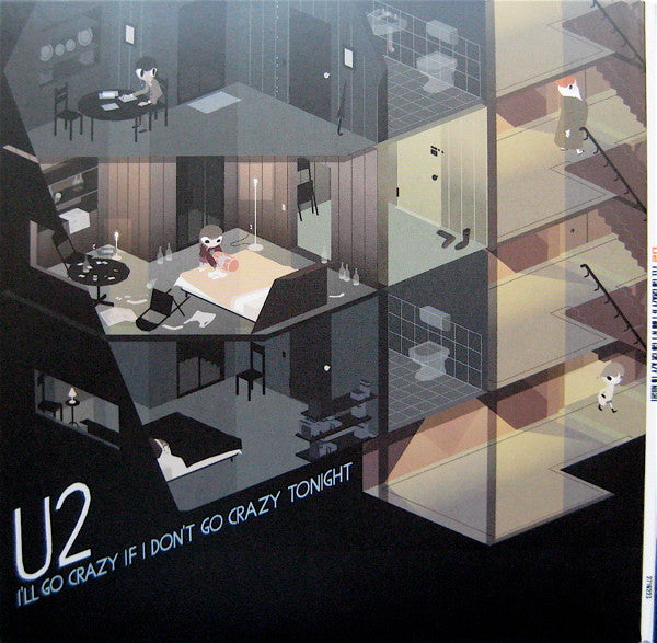 U2 : I'll Go Crazy If I Don't Go Crazy Tonight (7", Single)
