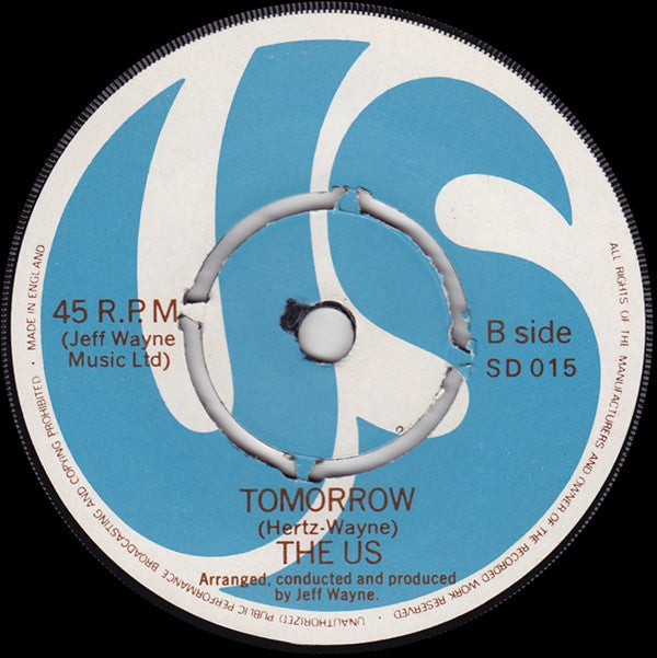 The Us (2) : You're Ok With Us (7")