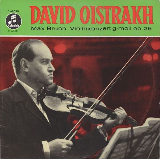 David Oistrach, Max Bruch : Violinkonzert G-moll Op. 26 (Konzert Für Violine Und Orchester Nr. 1 G-moll Op. 26) (10", Mono)