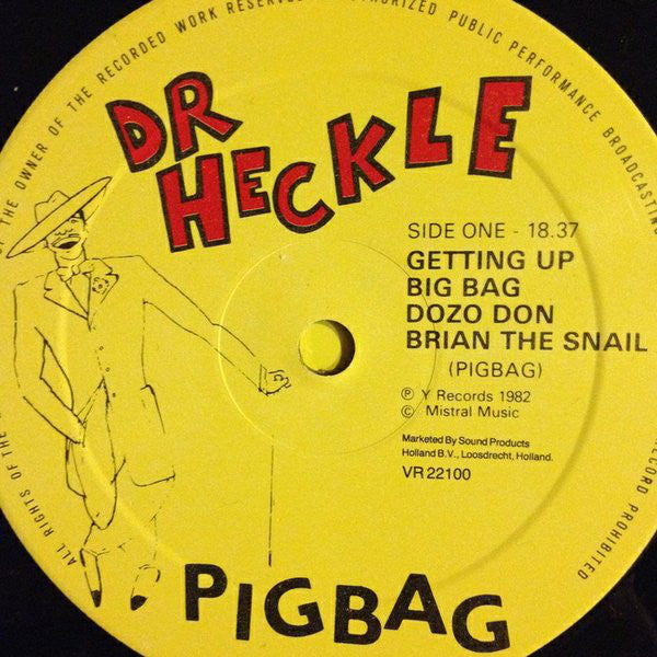 Pigbag : Dr Heckle And Mr Jive (LP, Album)