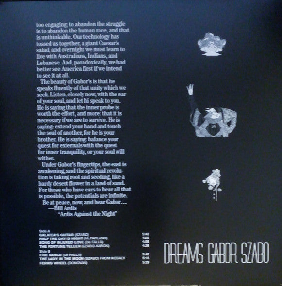 Gabor Szabo : Dreams  (LP, Album, RE, RP)