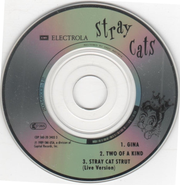 Stray Cats : Gina (CD, Mini)