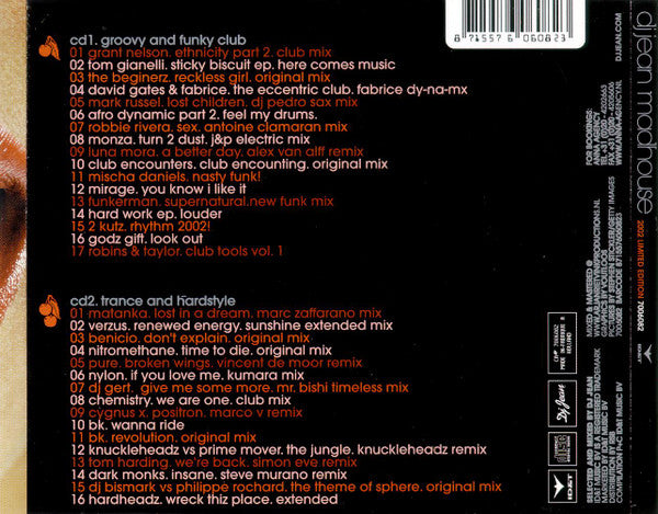 DJ Jean : Madhouse 2002 - Limited Edition (2xCD, Comp, Ltd, Mixed)