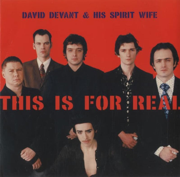 David Devant And His Spirit Wife : This Is For Real (7", Ltd, Num)