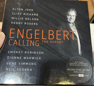 Engelbert Humperdinck : Engelbert Calling - The Boxset (4x7" + Box, Ltd, Num)