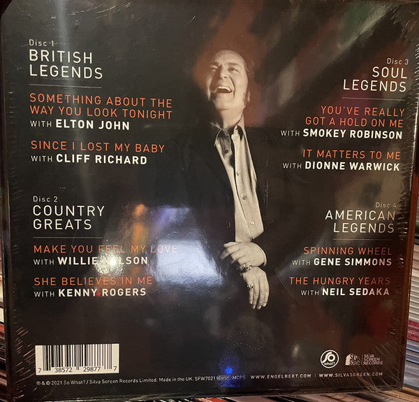 Engelbert Humperdinck : Engelbert Calling - The Boxset (4x7" + Box, Ltd, Num)