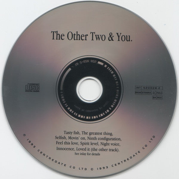The Other Two : The Other Two & You (CD, Album)