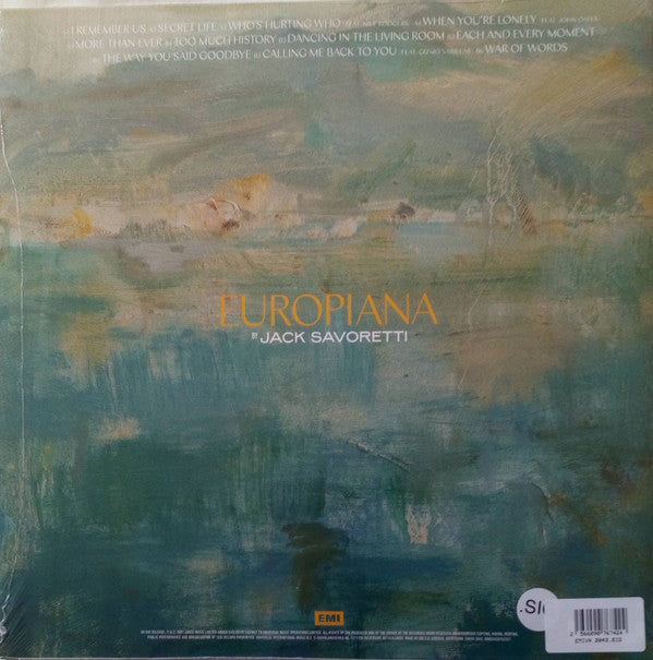 Jack Savoretti : Europiana (LP, Album, Ltd, Yel)