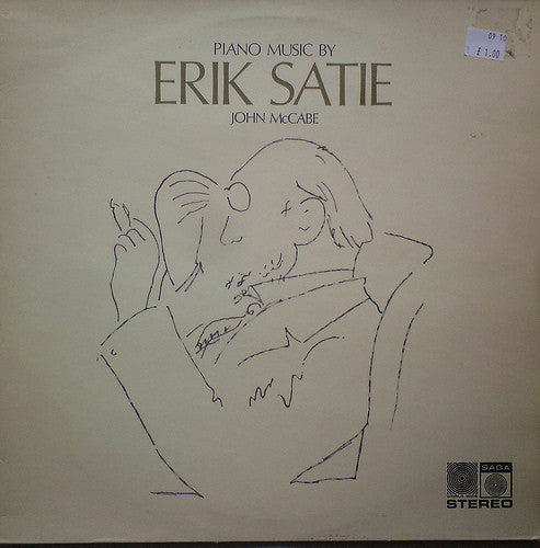 Erik Satie, John McCabe (2) : Piano Music By Erik Satie (LP, Album)