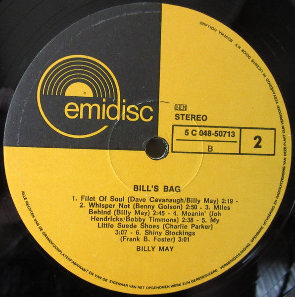 Billy May : Bill's Bag (LP, RE)