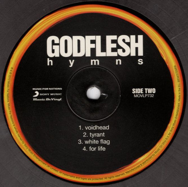 Godflesh : Hymns (2xLP, Album, Ltd, Num, RE, RM, Sil)