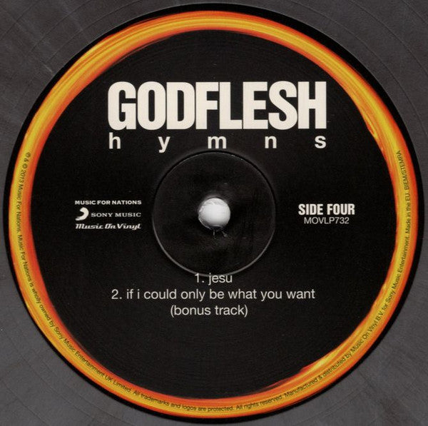 Godflesh : Hymns (2xLP, Album, Ltd, Num, RE, RM, Sil)