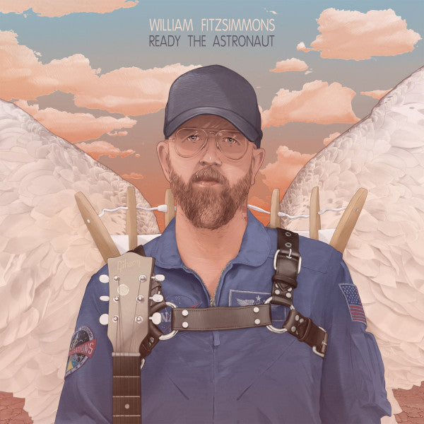 William Fitzsimmons : Ready The Astronaut (LP, Album, Cle + CD, Album)