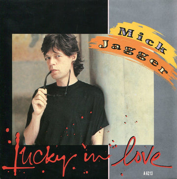 Mick Jagger : Lucky In Love (7", Single)