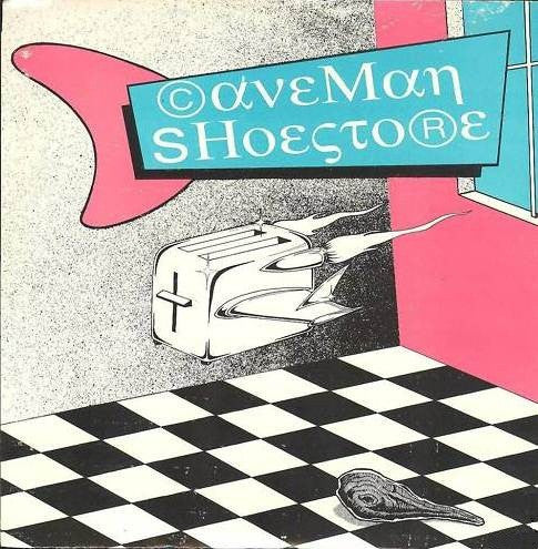 Caveman Shoestore : An Angel Flew By (7", Ltd, Blu)