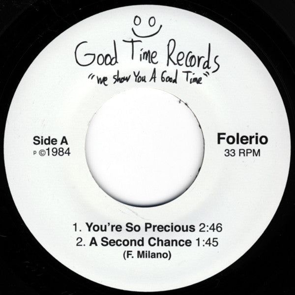 Folerio : You're So Precious (7", Single)