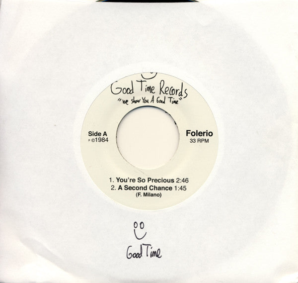 Folerio : You're So Precious (7", Single)