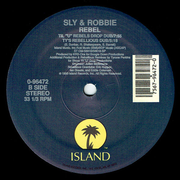 Sly & Robbie : Rebel (12")
