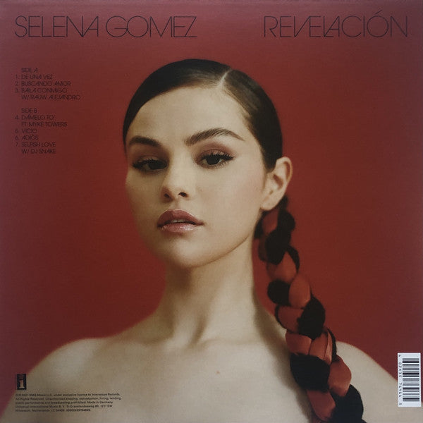 Selena Gomez : Revelación (12", EP, Ltd, Red)