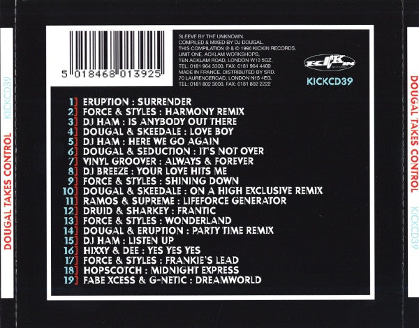 Dougal : DJ Dougal Takes Control (CD, Mixed)