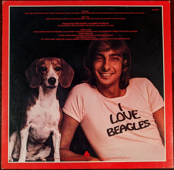 Barry Manilow : Tryin' To Get The Feeling (LP, Album, Quad)