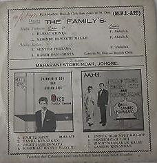 F. Abdullah Dengan Orkes Family Combo : Hasrat Chinta (7", EP)