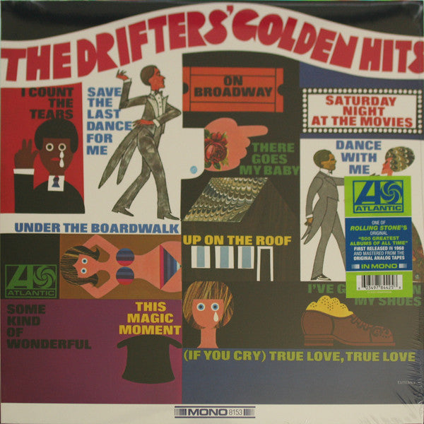 The Drifters : The Drifters' Golden Hits (LP, Comp, Mono, RE)