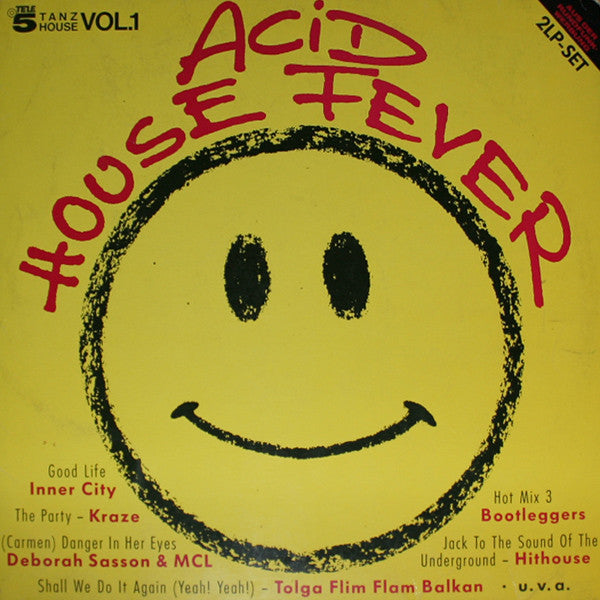 Various : Acid House Fever (2xLP, Comp)