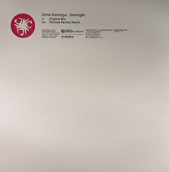 Chris Domingo : Darklight (12")