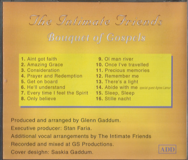 The Intimate Friends : Bouquet Of Gospels (CD, Album)