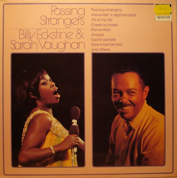 Billy Eckstine & Sarah Vaughan : Passing Strangers (LP, Album, RE)