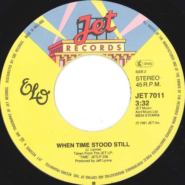 Electric Light Orchestra : Hold On Tight (7", Single, Mis)