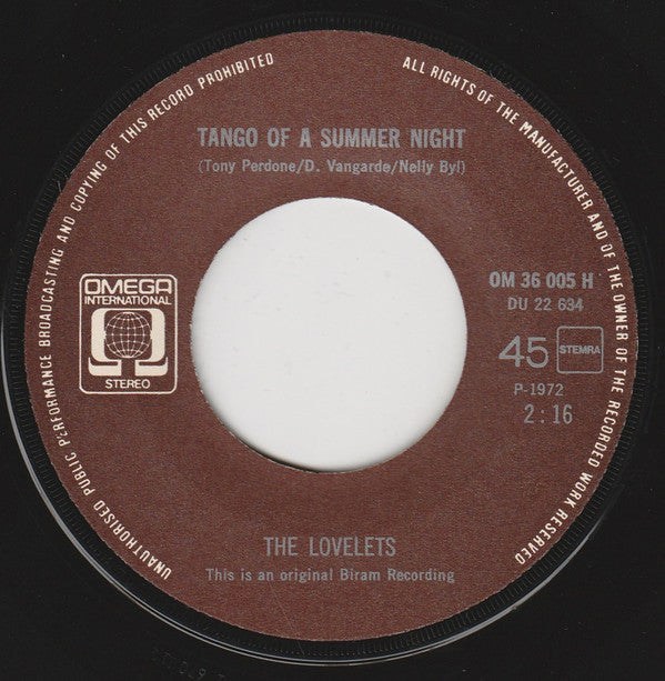 The Lovelets : Slow Love (7")