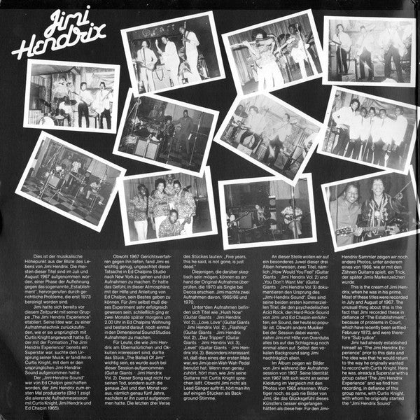 Jimi Hendrix : Guitar Giants Vol. 2 (2xLP, Comp)